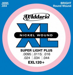 D'ADDARIO EXL120+  никель 0095-044