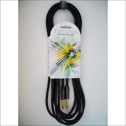 VIRTUOZO 09003 КАБЕЛЬ для электро-музыкальных инструментов, длина 5 м, 6.3 мм джек-моно = 6.3 мм дже