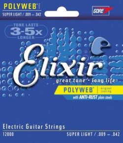 Elixir 12000 Super Light Polyweb 9-42