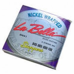 La Bella SN41  Slappers Custom Light.  040-100