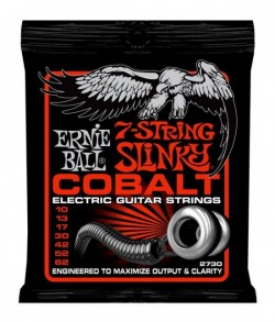 Ernie Ball 2730 Cobalt 7-String Skinny Top Heavy Bottom 10-62