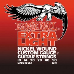 Ernie Ball 2210 Slinky Extra Light 10-50