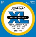 D'ADDARIO EXL110+  никель 0105-048