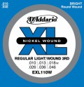 D'ADDARIO EXL110W  никель 010-046