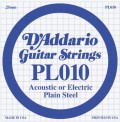 D'ADDARIO PL010 Отдельная струна 0.010"