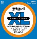 D'ADDARIO EXL110-7  никель 010-059