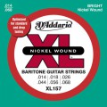 D'ADDARIO XL157  Никель БАРИТОН, M .014 - .068