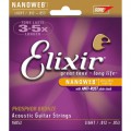Elixir 16052 Nanoweb Light Phosphor Bronze 12-53