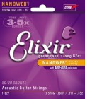 Elixir 11027 Nanoweb Custom Light 80/20 Bronze 11-52
