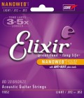 Elixir 11052 Light Nanoweb 80/20 Bronze 12-53