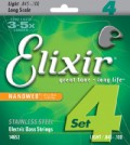 Elixir 14652 Nanoweb Light Stainless Steel 45-100